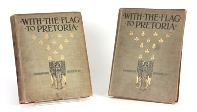 Lot 761 - TWO ART NOUVEAU BOOK VOLUMES (WITH THE FLAG TO...