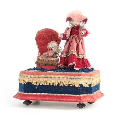 Lot 762 - AN EARLY 20TH CENTURY MUSICAL AUTOMATON OF A...