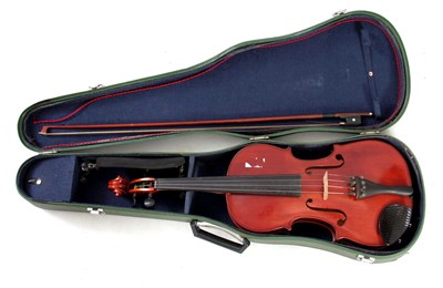 Lot 769 - A CASED VIOLA length of back 37.8cm - sold...