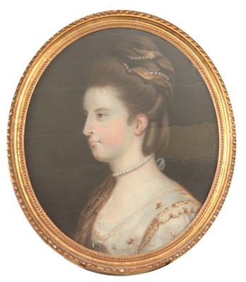 Lot 785 - A 19TH CENTURY PASTEL OF A YOUNG LADY with...