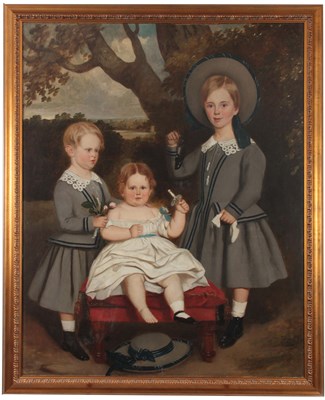 Lot 793 - EDMOND GILL 1820 - 1894. AN AMERICAN PRIMITIVE...