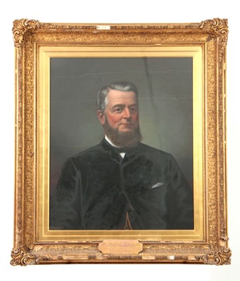 Lot 796 - A LATE 19TH CENTURY PASTEL PORTRAIT OF A...