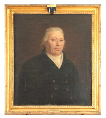 Lot 797 - A GEORGE II PORTRAIT. OIL ON CANVAS. with...