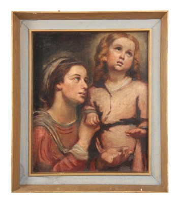 Lot 801 - A 19TH CENTURY OIL ON CANVAS LAID ON BOARD...