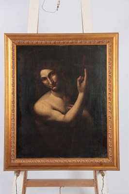 Lot 815 - AN 18TH CENTURY OIL ON CANVAS. OF JOHN THE...