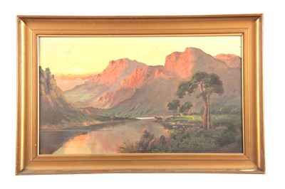 Lot 819 - JACK M. DUCKER M.M.A. OIL ON CANVAS. The hills...