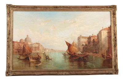 Lot 828 - ALFRED POLLENTINE. 1836-1890. A LARGE VENETIAN...