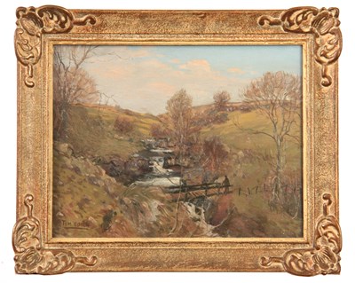 Lot 830 - THOMAS CONN (1904-1940) OIL ON CANVAS -...