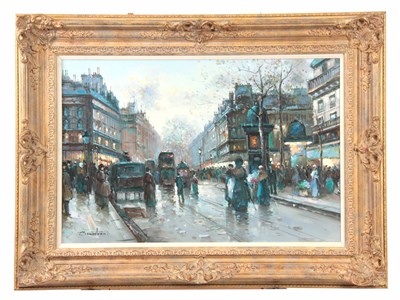 Lot 840 - SEBASTIAN, A 20TH CENTURY OIL ON CANVAS a...