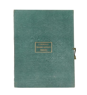 Lot 857 - A LARGE COMPLETE EARLY 20th CENTURY FOLIO OF...