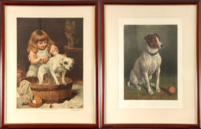 Lot 859 - AN EARLY 20th CENTURY COLOURED ENGRAVING...