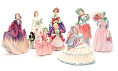 Lot 94 - A COLLECTION OF 8 ROYAL DOULTON PORCELAIN...