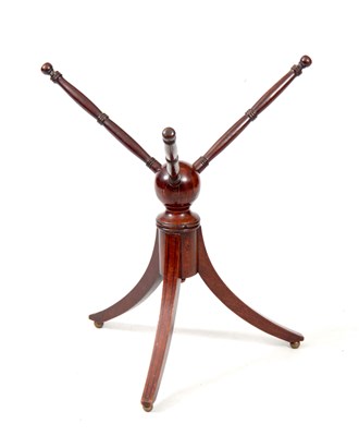 Lot 930 - A REGENCY EBONISED INLAID MAHOGANY CAT / BOWL...