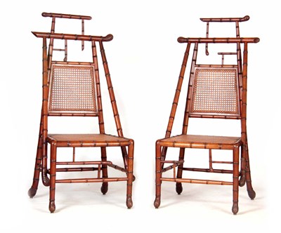 Lot 962 - A STYLISH PAIR OF 19TH CENTURY ENGLISH...