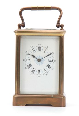 Lot 976 - A LATE 19TH CENTURY FRENCH BRASS STRIKING...