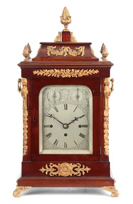 Lot 1009 - A LATE 19th CENTURY MAHOGANY EIGHT BELL...