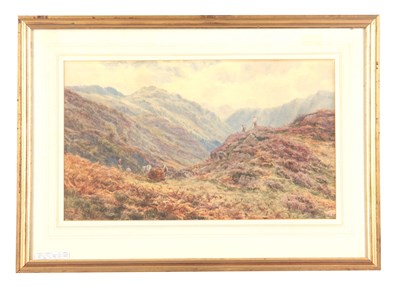 Lot 371 - STEPHEN CARLILL - WATERCOLOUR figures...