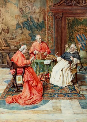 Lot 344 - PIETRA PAVESI ITALIAN 1844-1907 
 WATERCOLOUR
...