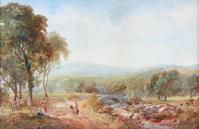Lot 341 - ALBERT POLLITT FL.1889-1920 
 WATERCOLOUR
...