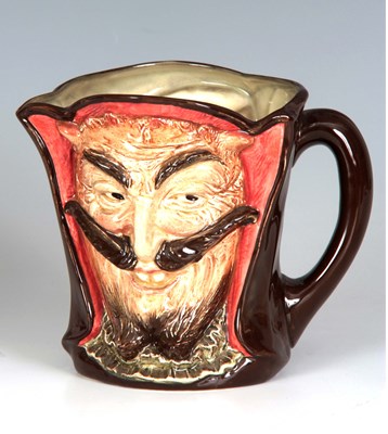 Lot 174 - A RARE ROYAL DOULTON CHARACTER JUG...