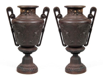 Lot 459 - AN INTERESTING PAIR OF AESTHETIC PERIOD ART...
