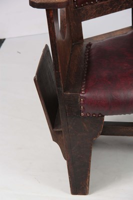Lot 741 - AN UNUSUAL ARTS AND CRAFTS GLASGOW SCHOOL OAK...