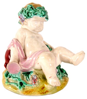 Lot 45 - A 19th Century Worcester Polychrome FIGURE of...