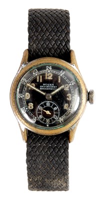 Lot 234 - A 1940’s SECOND WORLD WAR ROLEX SKY-ROCKET...