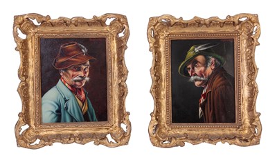 Lot 320 - INGE WOLFLE b.1935. PAIR OF OILS ON BOARD....