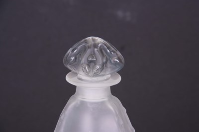 Lot 20 - AN R LALIQUE LEZARD PERFUME BOTTLE FOR COTY...