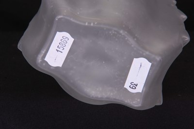 Lot 20 - AN R LALIQUE LEZARD PERFUME BOTTLE FOR COTY...