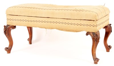 Lot 875 - AN UNUSUAL MID VICTORIAN WALNUT DOUBLE...