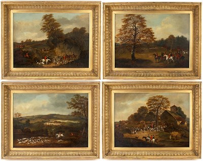 Lot 384 - Att. TO JOHN DALBY OF YORK OILS ON BOARD A set...