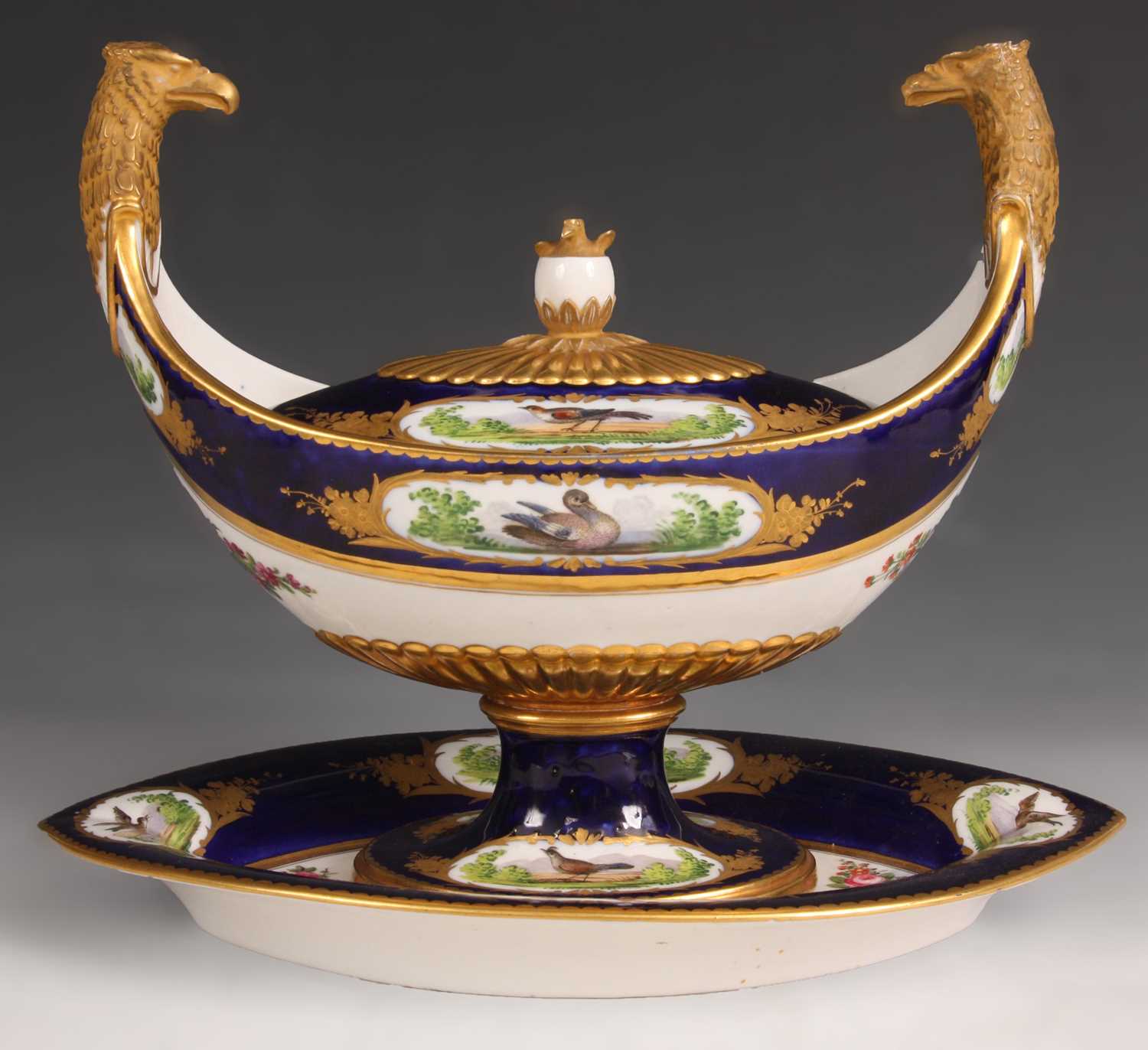Lot 66 - An early 19th Century boat-shaped pedestal...