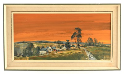 Lot 641 - MICHAEL DAVID BARNFATHER BORN 1934 OIL ON...