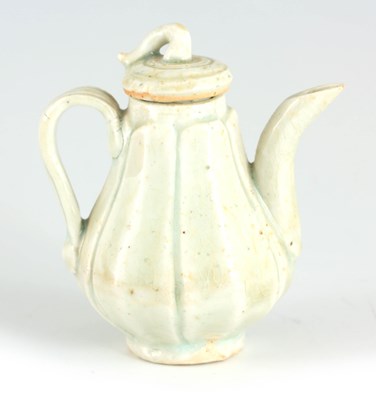 Lot 259 - AN EARLY ANTIQUE CHINESE CELEDON MINATURE...