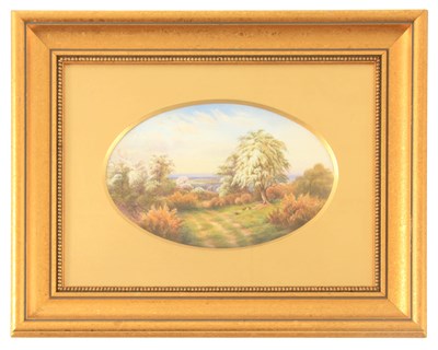 Lot 69 - RAYMOND RUSHTON, A ROYAL WORCESTER LARGE...