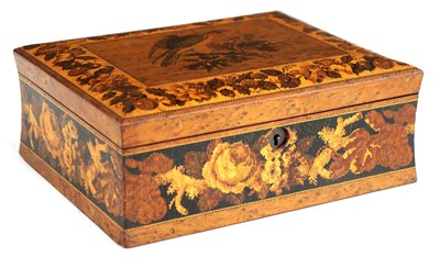 Lot 1008 - AN UNUSUAL 19TH CENTURY TUNBRIDGE WARE...