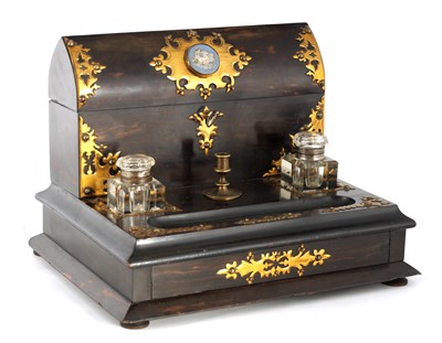Lot 1013 - A 19TH CENTURY COROMANDEL AND GILT BRASS...
