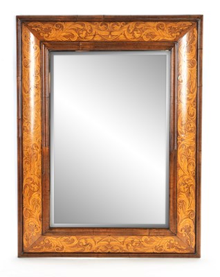 Lot 1059 - A WILLIAM AND MARY SEAWEED MARQUETRY INLAID...