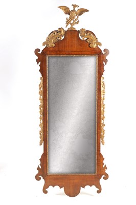Lot 1083 - A LATE 19TH CENTURY GEORGIAN STYLE MAHOGANY...