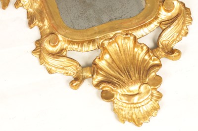 Lot 1109 - A PAIR OF 19TH CENTURY CARVED GILT WOOD...
