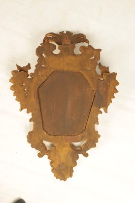 Lot 1109 - A PAIR OF 19TH CENTURY CARVED GILT WOOD...
