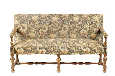 Lot 1111 - A SMALL LATE 17TH CENTURY TURNED WALNUT TWO...