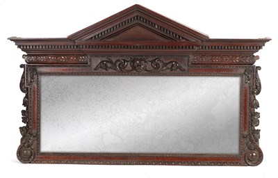 Lot 1118 - A 19TH CENTURY IRISH STYLE MAHOGANY...