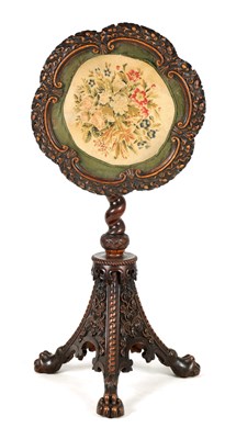 Lot 1120 - AN UNUSUAL 19TH CENTURY IRISH STYLE POLLARD...