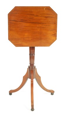 Lot 1173 - A REGENCY MAHOGANY ADJUSTABLE...