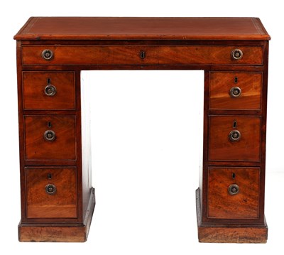 Lot 1179 - AN UNUSUAL EARLY 19TH CENTURY MAHOGANY...