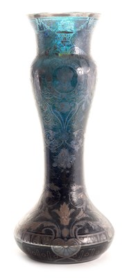 Lot 13 - AN EXHIBITION QUALITY 20TH CENTURY DARK BLUE...