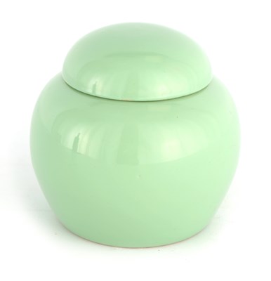 Lot 217 - AN UNUSUAL DOULTON LAMBETH ENGLAND PALE GREEN...